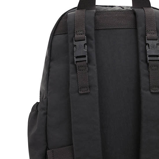 Kipling Maisie Diaper Backpack Handbag Black Noir | CA 1281JP